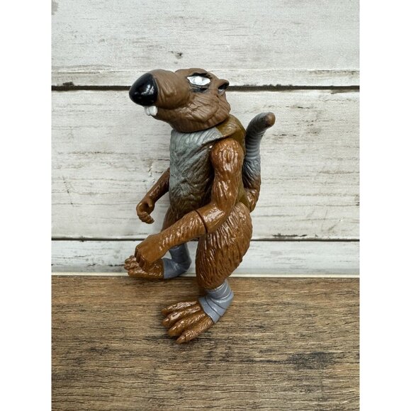 Vintage 1988 Playmates TMNT Splinter Action Figure Teenage Mutant Ninja Turtles - Picture 2 of 7